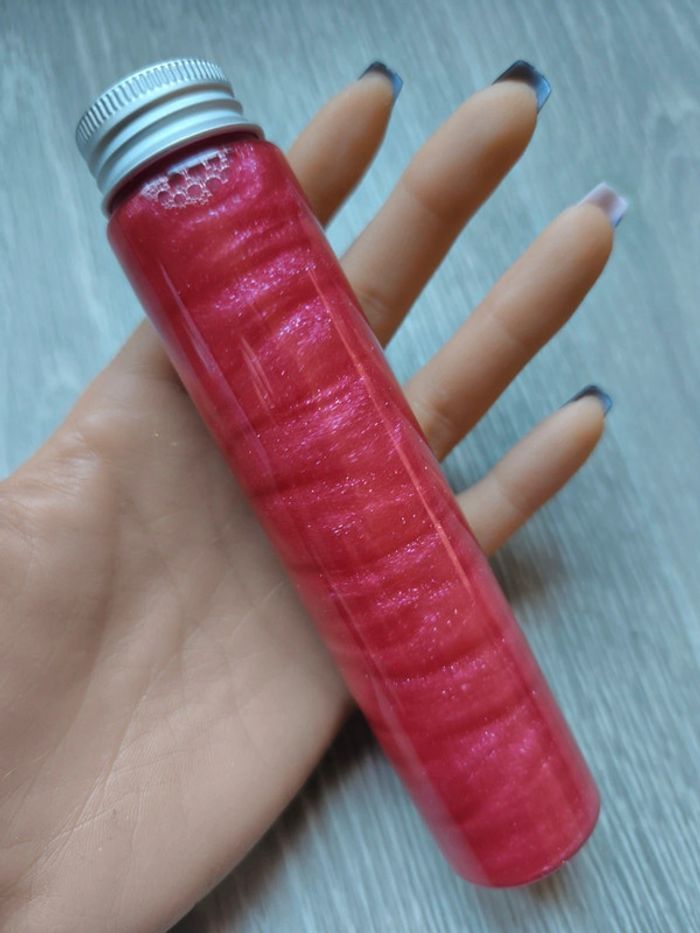 Tube sensoriel sensorielle magique rouge retour au calme - photo numéro 2