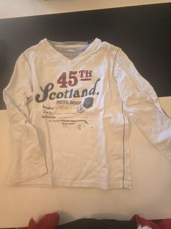 Tee shirt manche longue okaidi