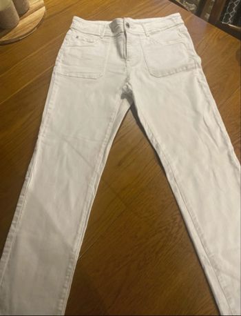 Pantalon blanc taille 42 Jessica