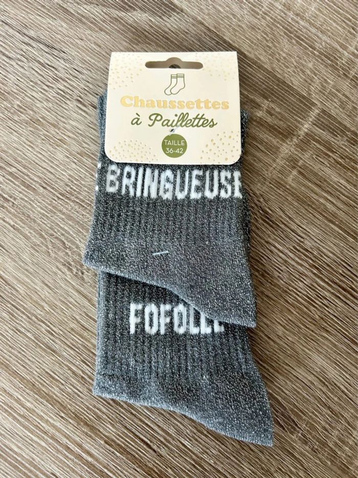 Chaussettes paillettes - 37/42