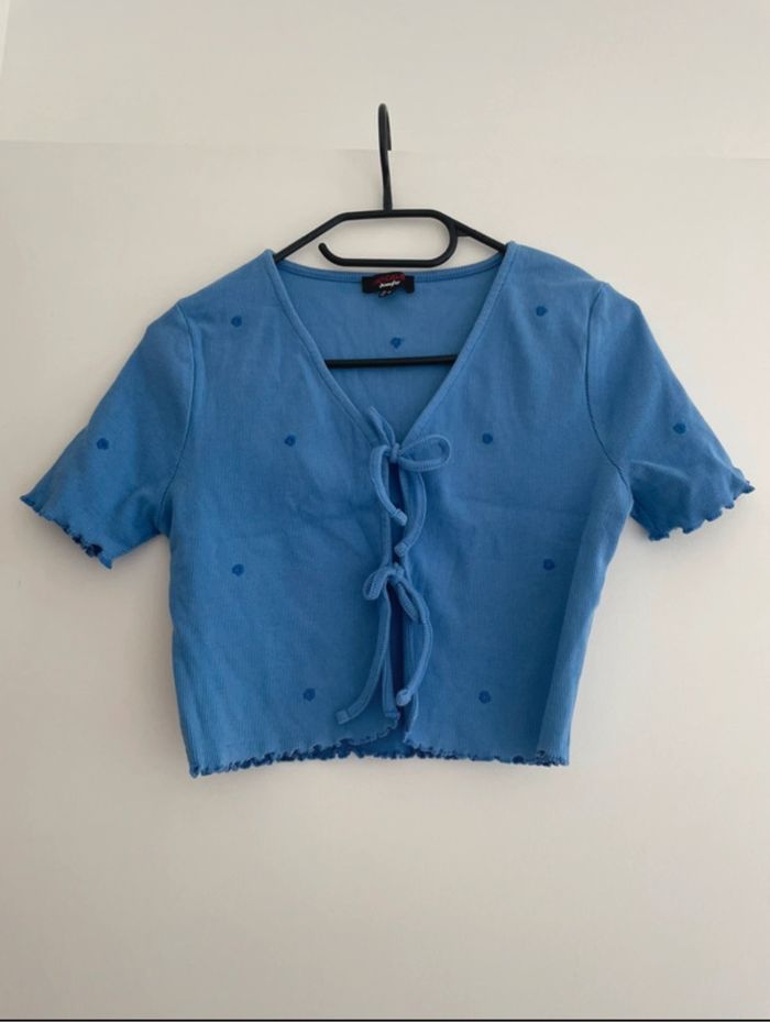 Crop top noué