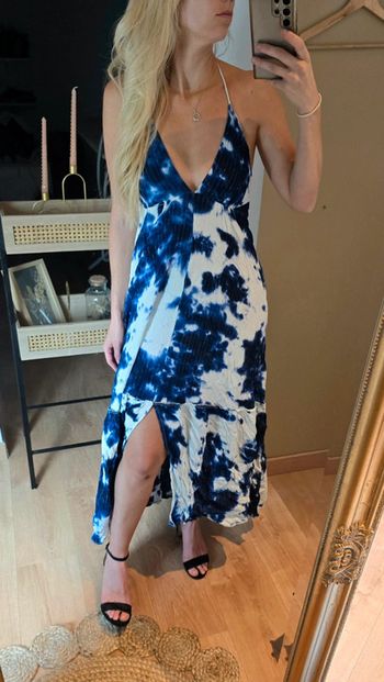 Robe longue bleu Goa