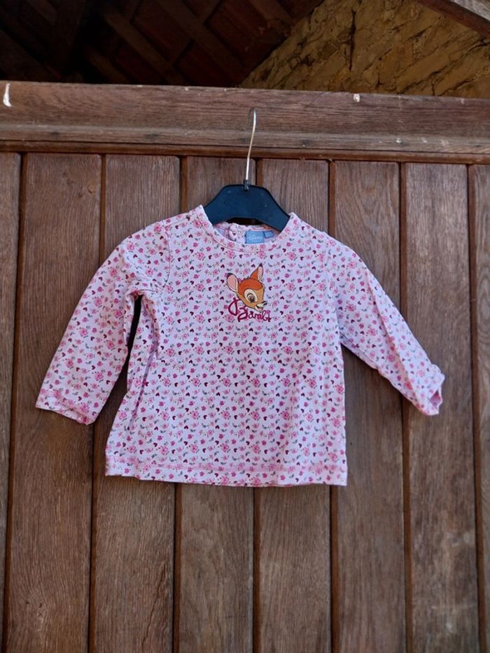 Tunique bébé fille 12 mois bambi