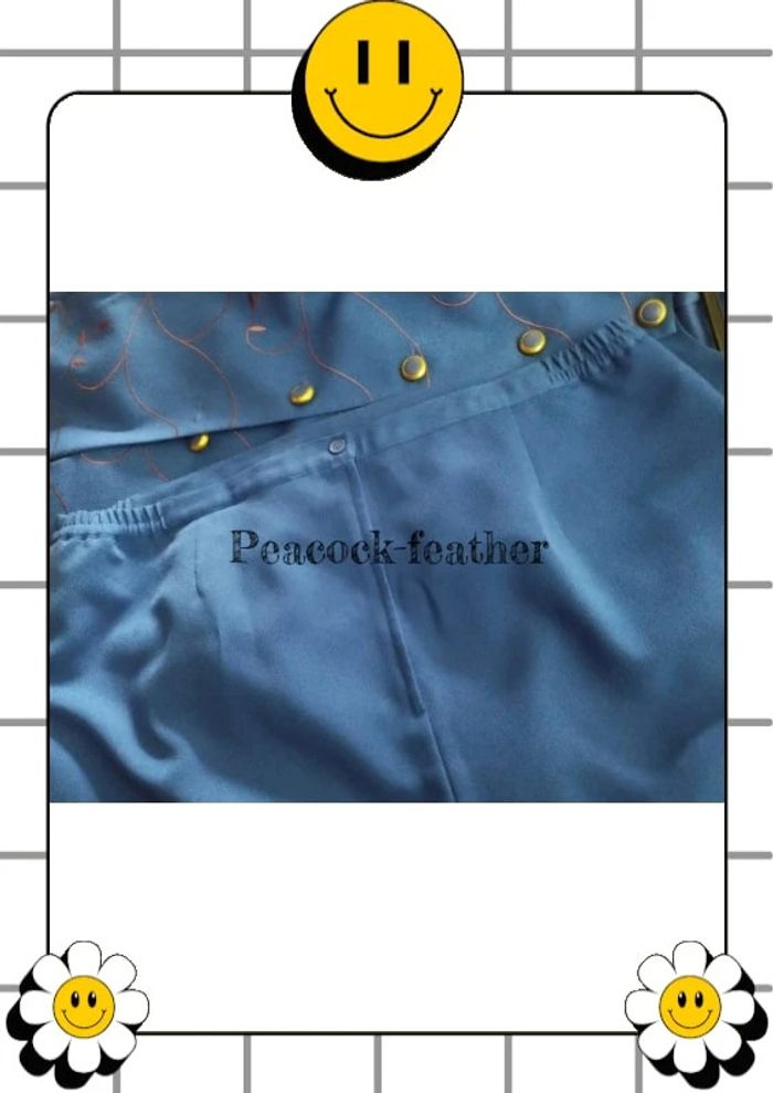 Tailleur bleu jupe 56 - photo numéro 14