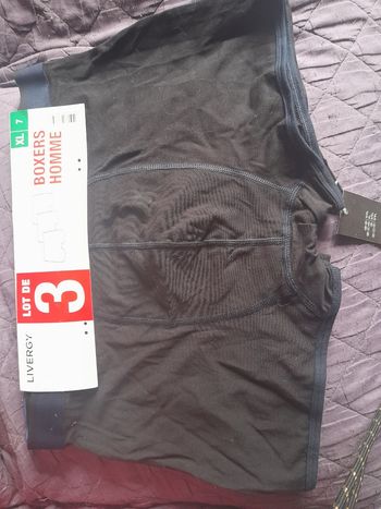 Lot de 3 boxers, marque Livergy, taille XL