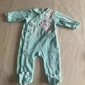 🐒 Pyjama bébé avec motif singe 🍼