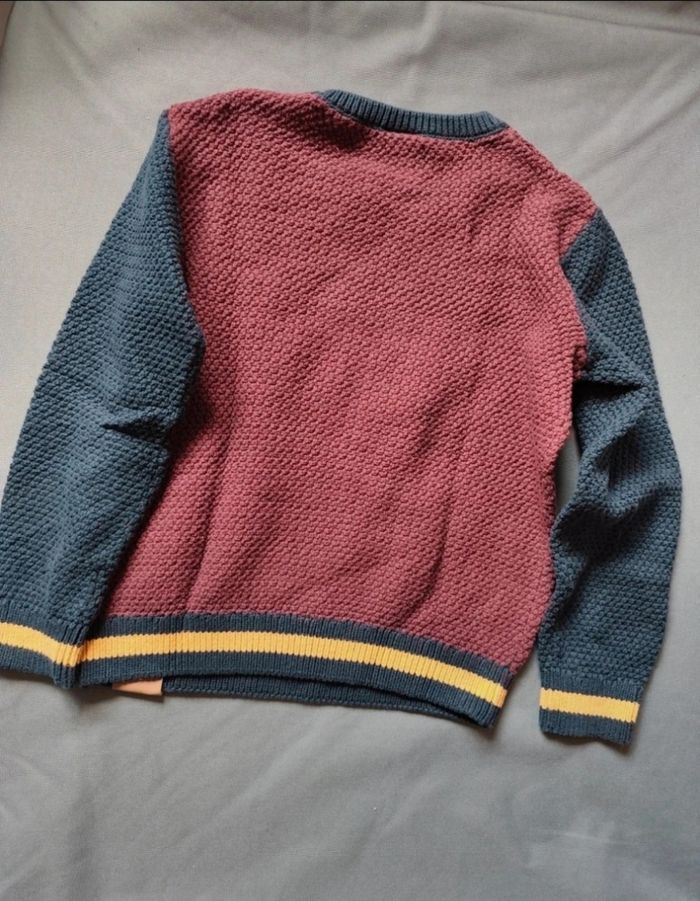 Pull torsadé bordeau - photo numéro 8