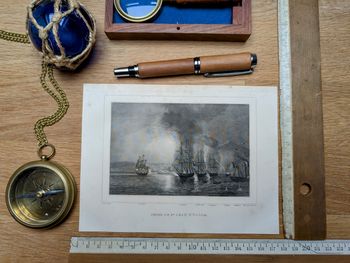 Imprimée en 1848, bataille de San Juan de Ulúa, Mexique. Original Vintage Authentique.