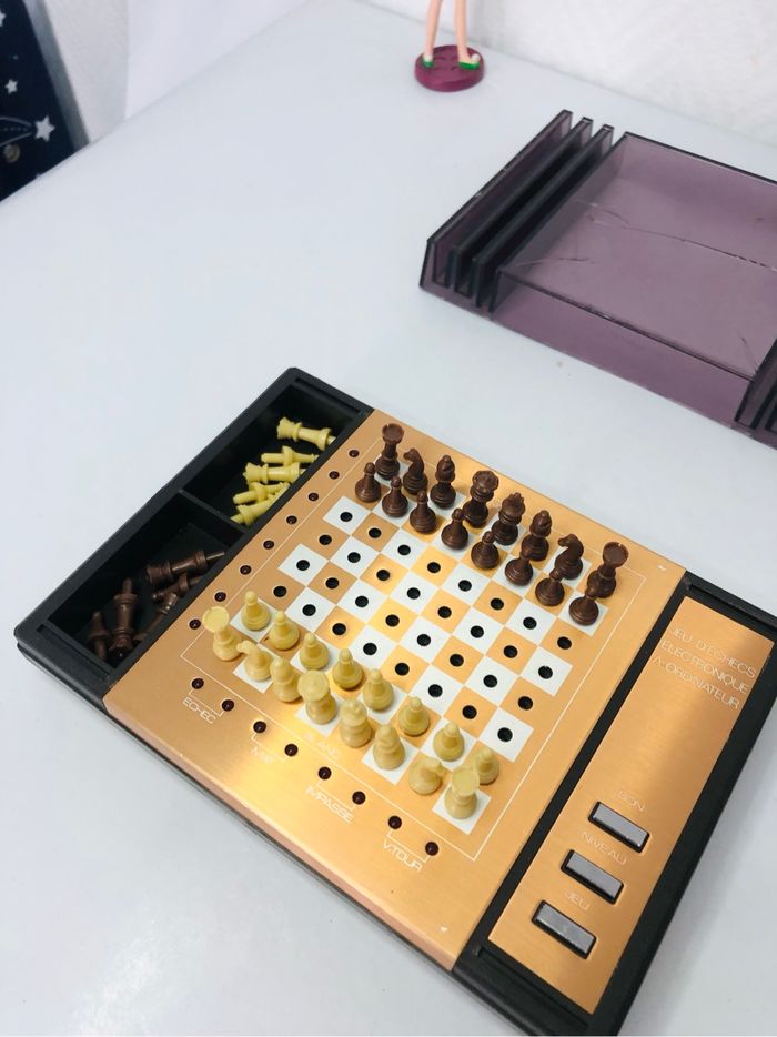Jeu d’échecs électronique computachess vintage - photo numéro 4