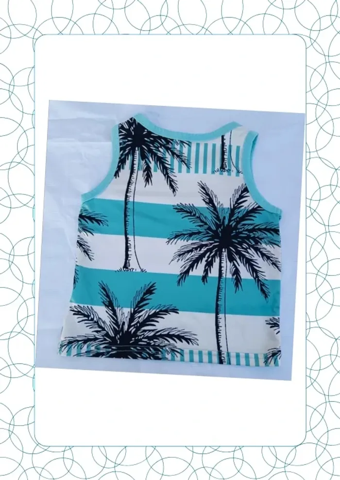 Tee shirt sans manche 24 mois - photo numéro 3