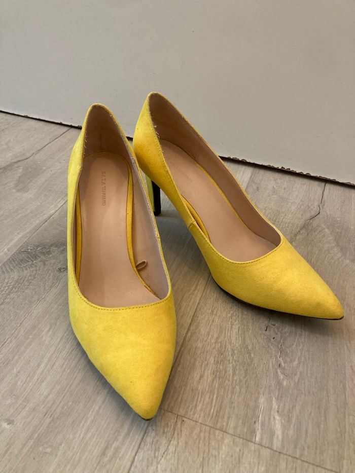 Escarpins jaune - photo numéro 3