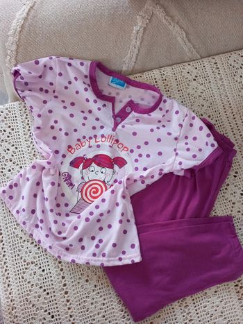 Pyjama 2 pièces fille 6 ans