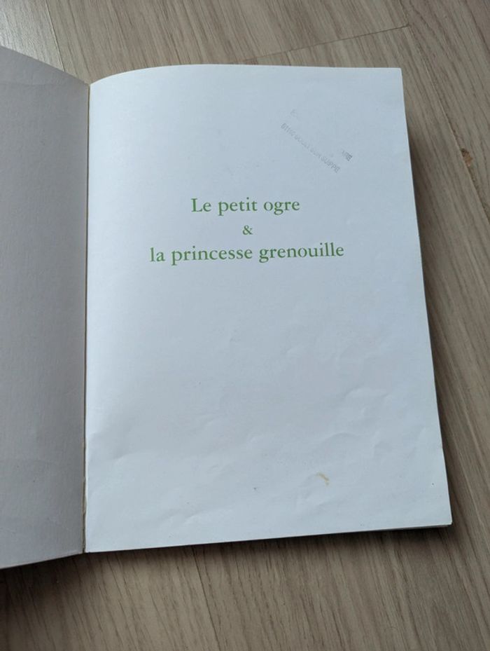 Livre le petit ogre et la princesse grenouille - photo numéro 6