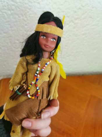 Poupée ancienne folklorique indienne