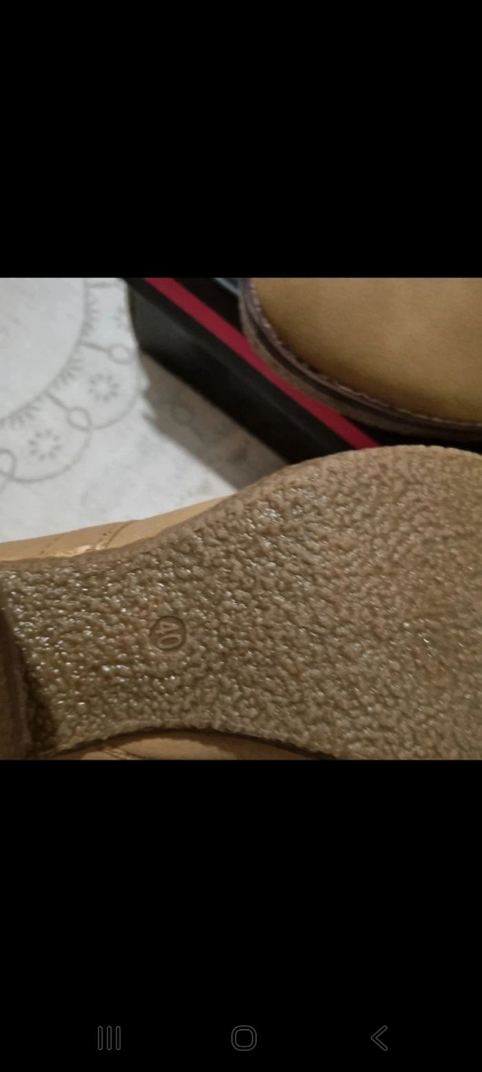 superbes chaussures / boots taille 40 🎁 neuf - photo numéro 2