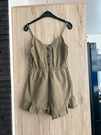 Combishort vert kaki
