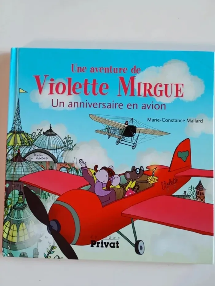Une aventure Violette Mirgue : un anniversaire en avion