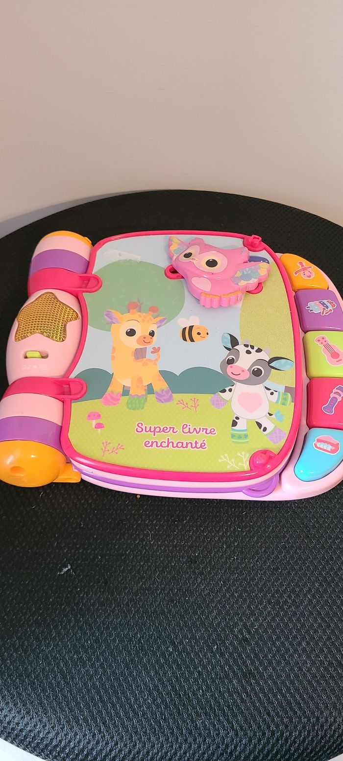 Super livre enchanté des Baby loulous rose vtech