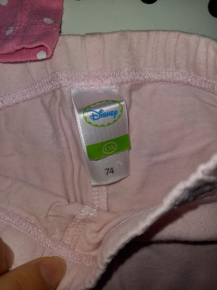 Lot de 4 leggings fille 12 mois - photo numéro 9