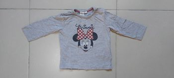Tshirt manche longue Minnie 12 mois