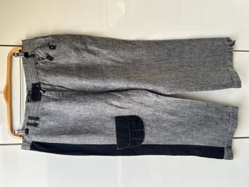 Pantacourt gris Un Point C'est Tout - Taille 44/46