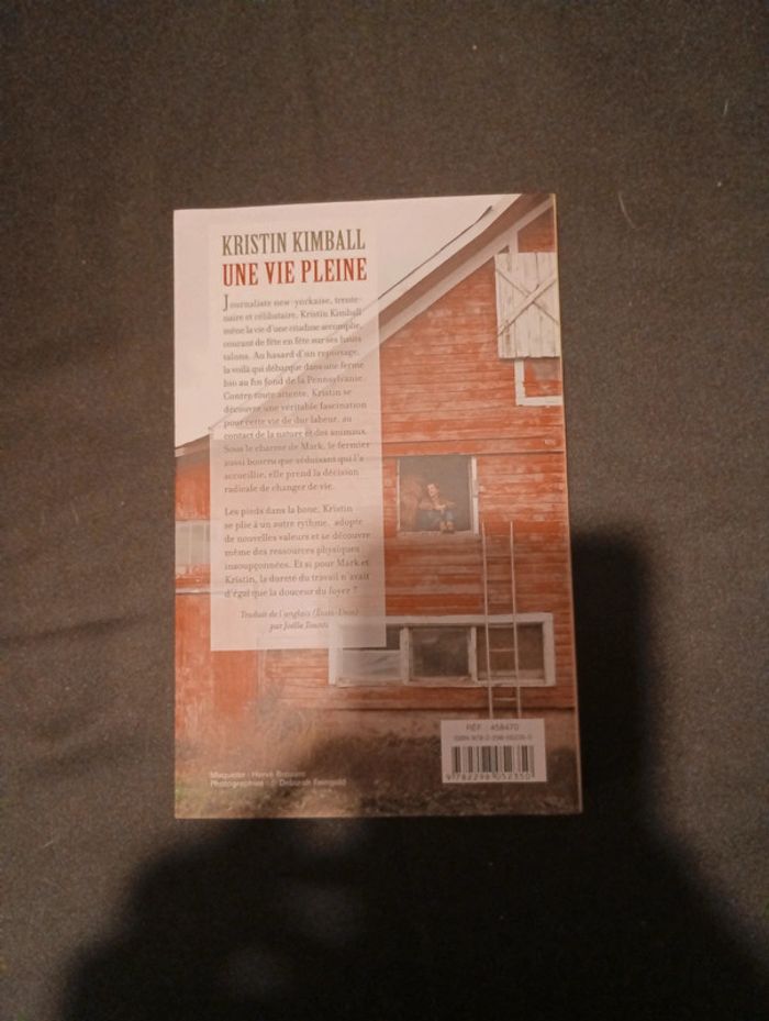 Livre de Kristin Kimball une vie pleine - photo numéro 2