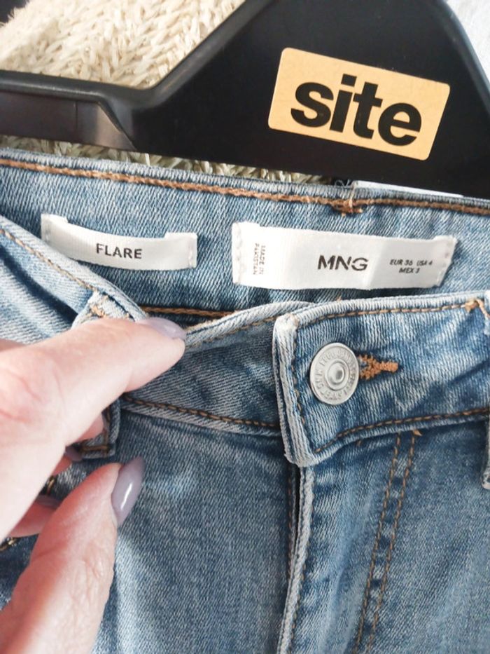 Jeans extensible évasé - photo numéro 3