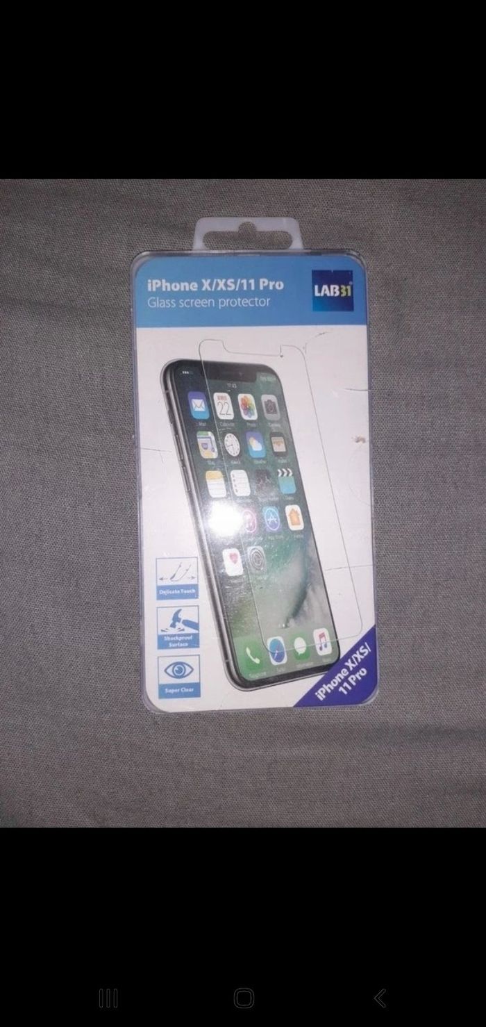 Protection téléphone portable (verre trempé)