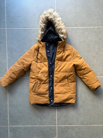 Doudoune réversible à capuche