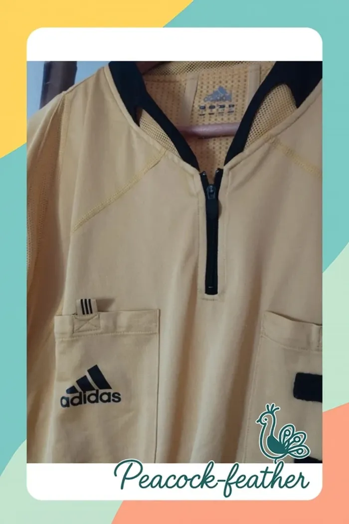 Maillot d'arbitrage hiver homme adidas L - photo numéro 8