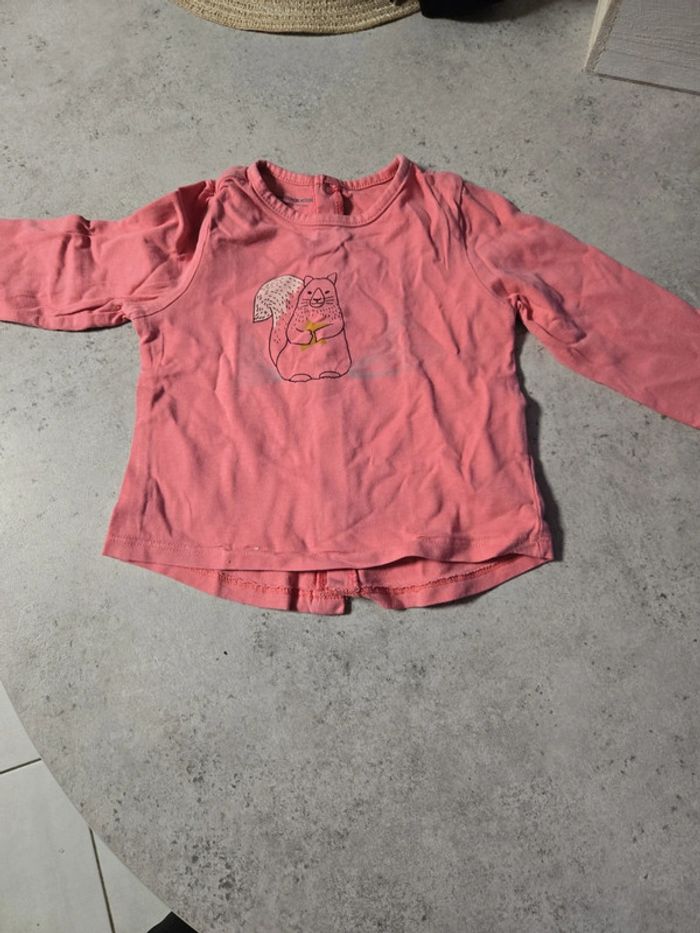 T-shirt manche longue taille 18 mois