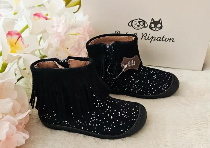 Bottes Bottines cuir Zip Pat et Ripaton T22