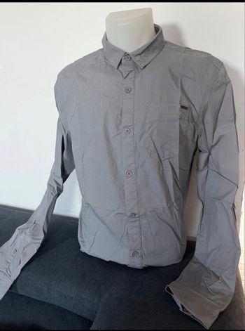 Chemise slim grise Kaporal 👔