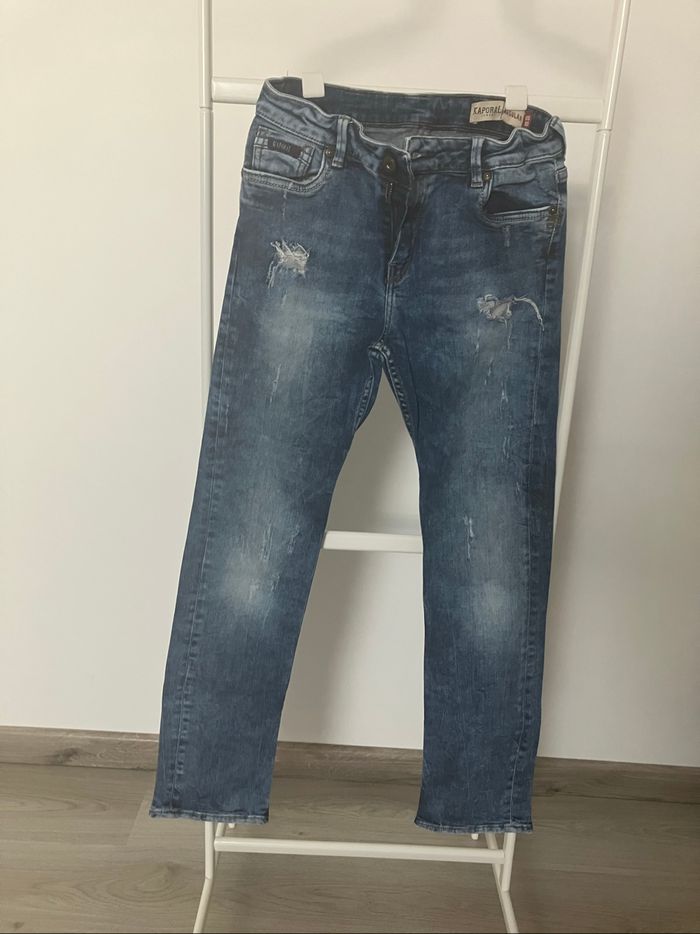 Ensemble Kaporal jean + chemise 10 ans - photo numéro 4