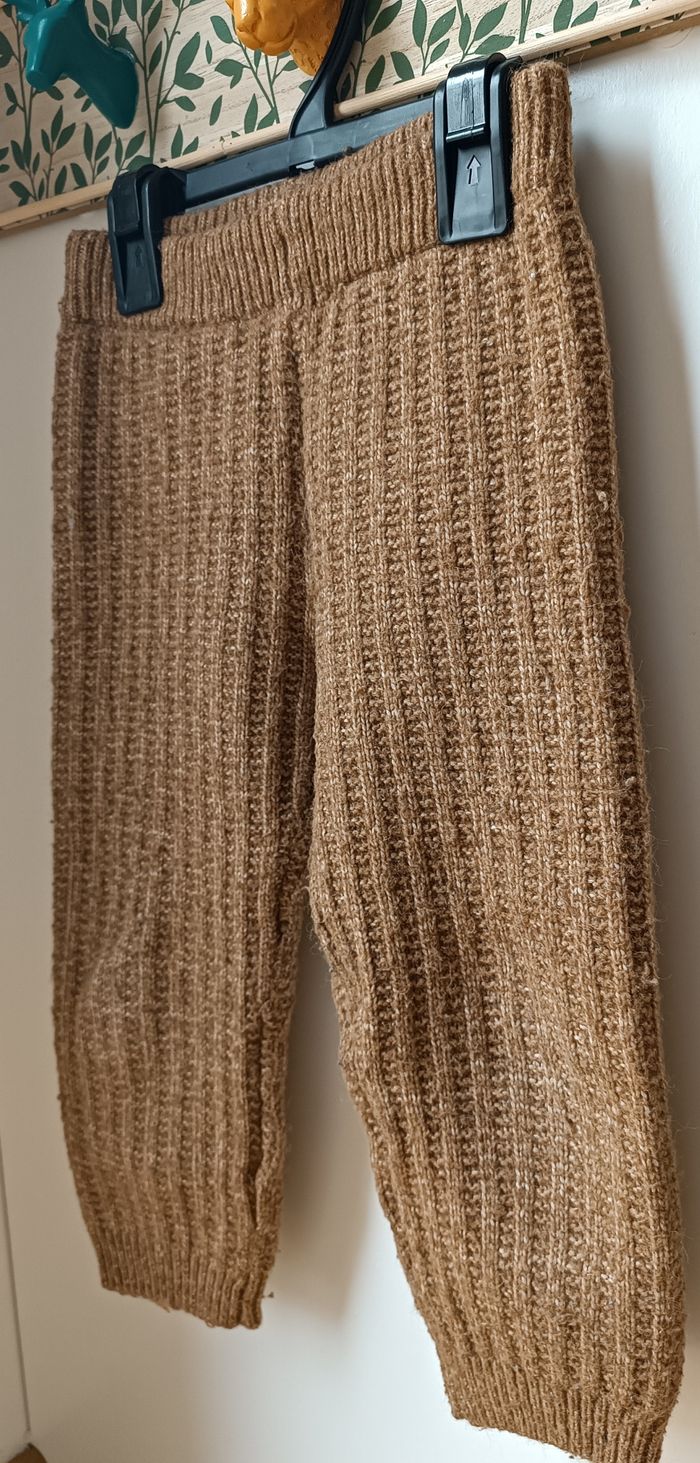 Pantalon En Mailles Marron Kiabi Bébé Garçon - photo numéro 3