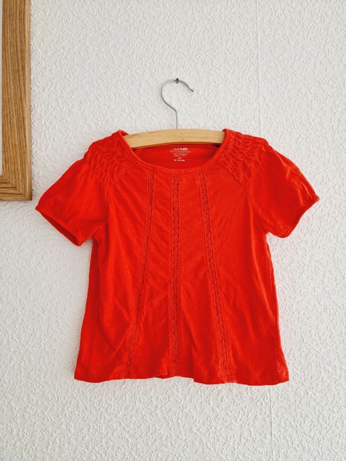 Kiabi - Tee-shirt manches courtes - Rouge (3 ans) - photo numéro 2