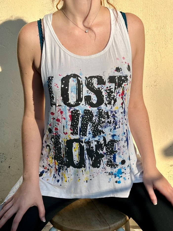 Débardeur asymétrique - Lost in Love - photo numéro 2