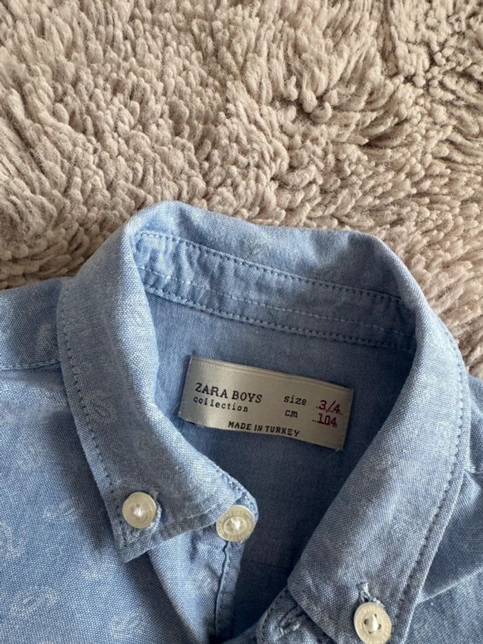 Chemise Zara boys 3 ans - photo numéro 3