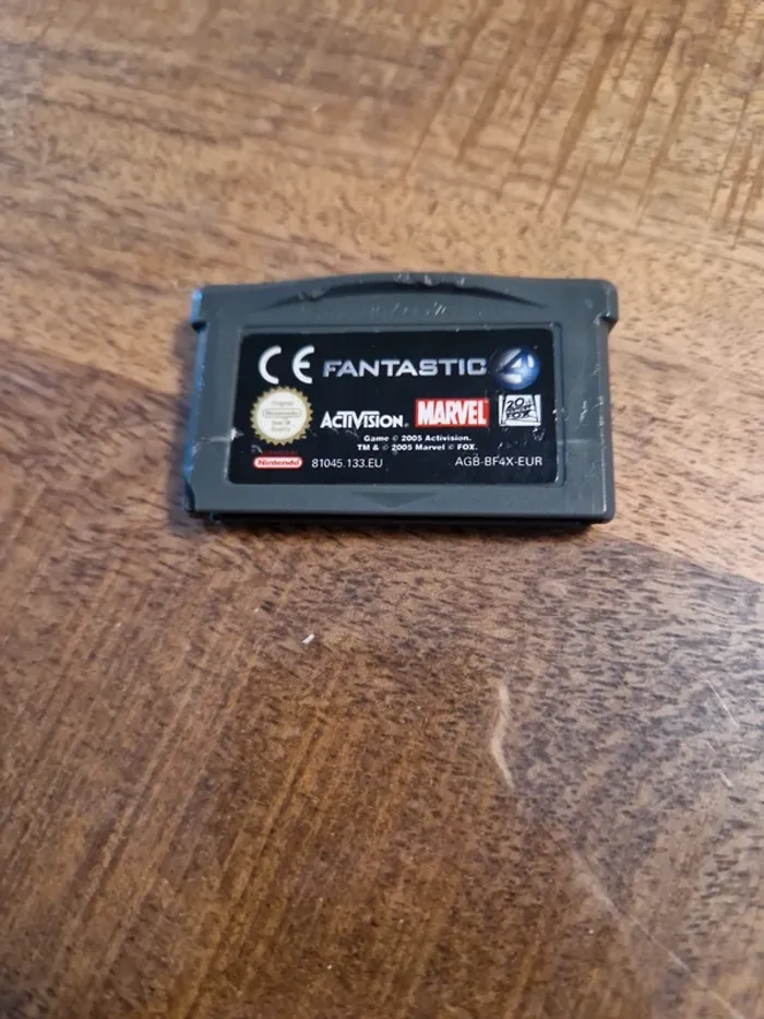 Fantastic 4 gameboy - photo numéro 1