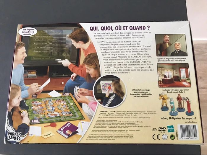 Jeu de société cluedo dvd complet Parker - photo numéro 6
