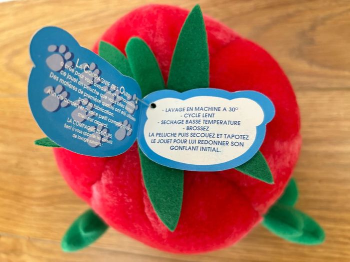 Fraise en peluche La Compagnie des Ours - photo numéro 3