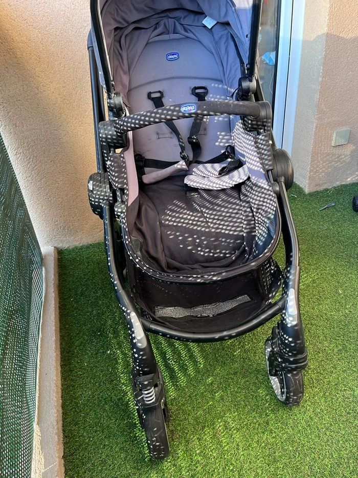 Poussette chicco fully single 2 en 1 transformable - photo numéro 3
