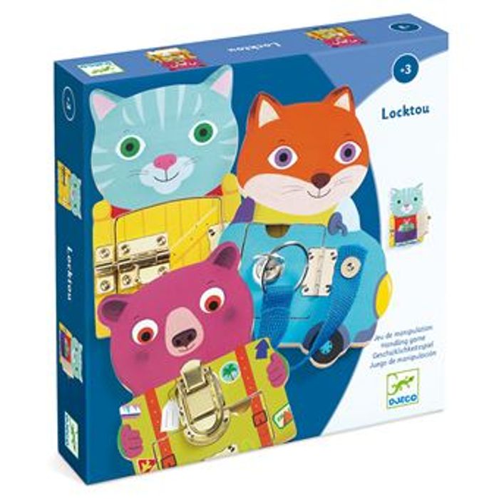 Jeu éducatif : Locktou - Djeco jouet en bois NEUF - photo numéro 2