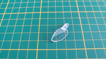 Phare avant gauche pièce miniature Bburago Burago Jaguar type E 1961 1/18 1/18e 1/18ème #C64