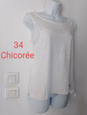 Débardeur dentelle femme 34