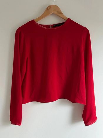 Blouse rouge Zara