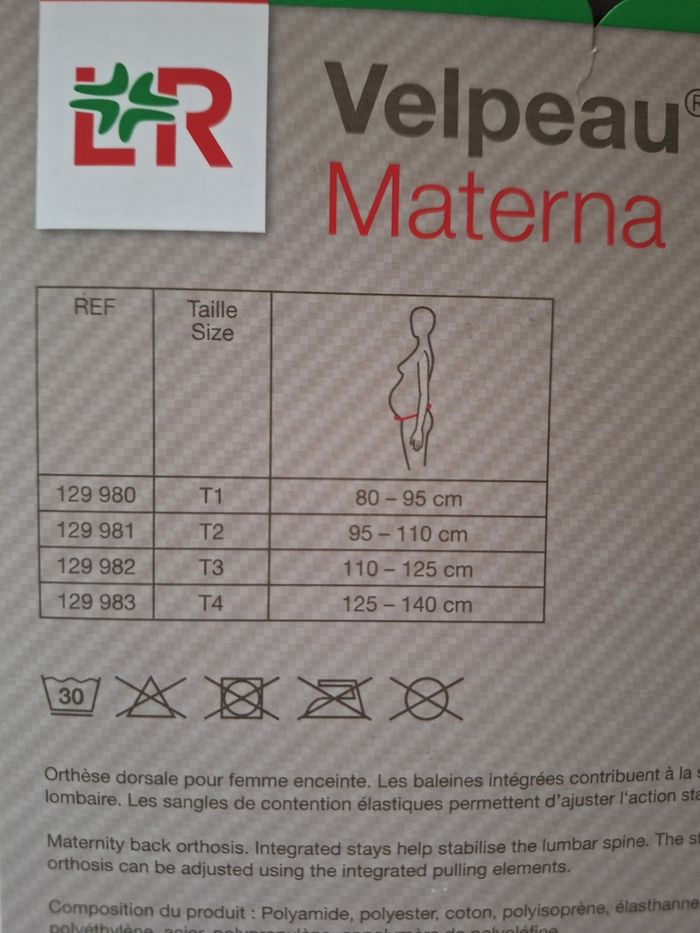 Ceinture grossesse velpeau materna T3 - photo numéro 2