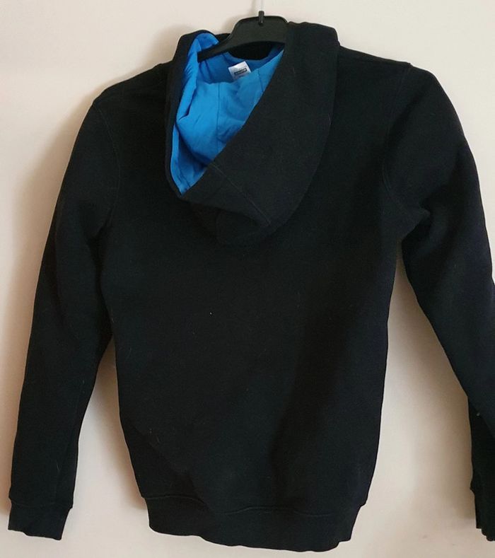 Sweat à capuche Décathlon noir - photo numéro 2