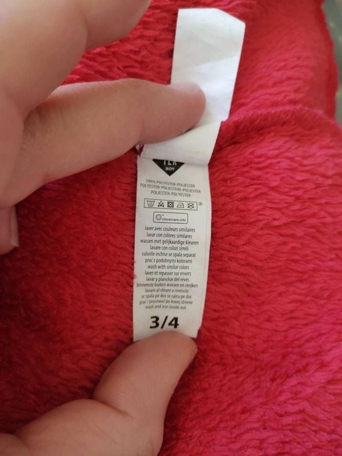 Peignoir polaire enfant 3/4 ans - photo numéro 3