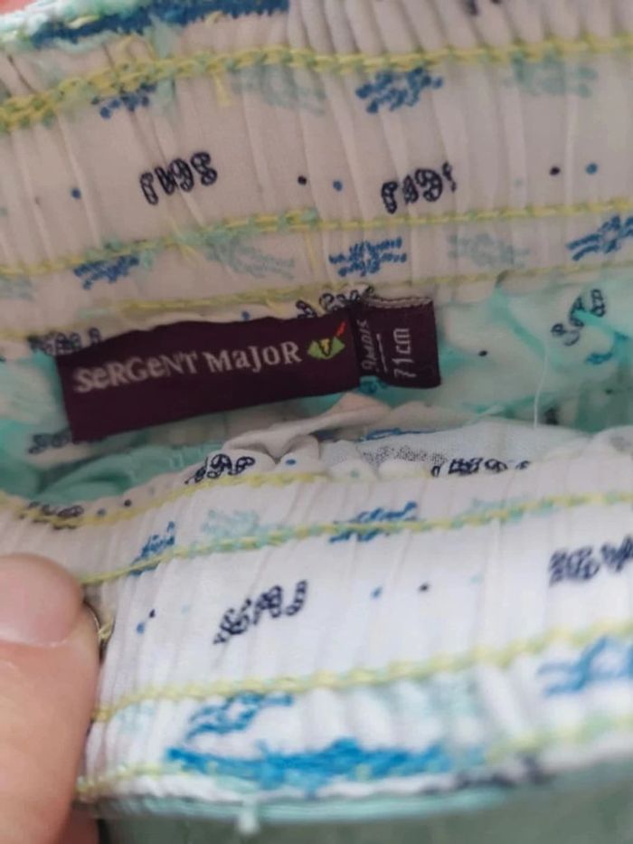 Ensemble short body ébardeur Sergent Major 9 mois - photo numéro 5